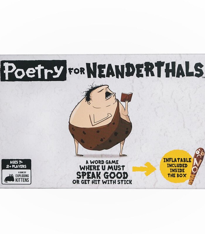 Poetry for Neanderthals