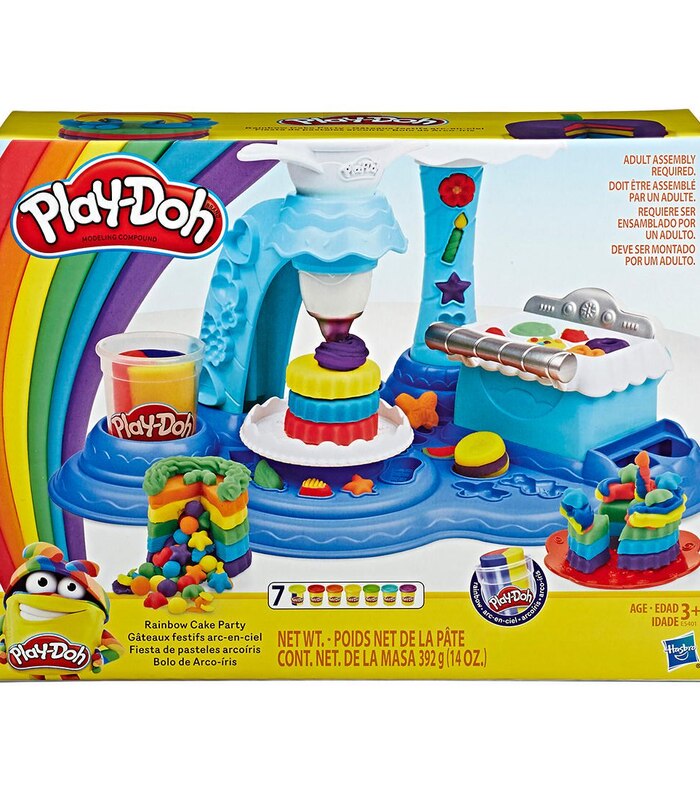 Play-Doh Rainbow Cake Party Playset | Target Australia