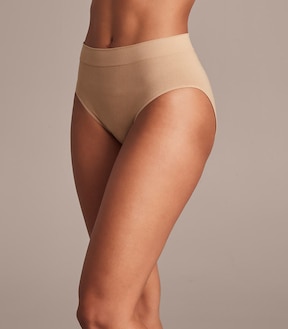 2 Pack Cotton Seamfree Midi Briefs