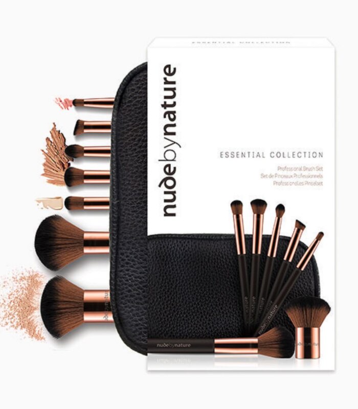 Nude By Nature Essential Collection Brush Set | Target Australia