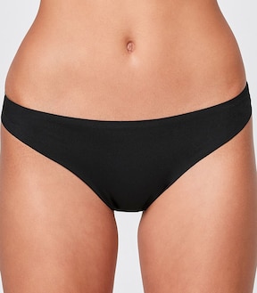 2 Pack Bonded No Show G-String Briefs
