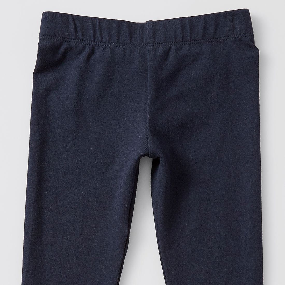 Organic Cotton Leggings - Navy Blue 