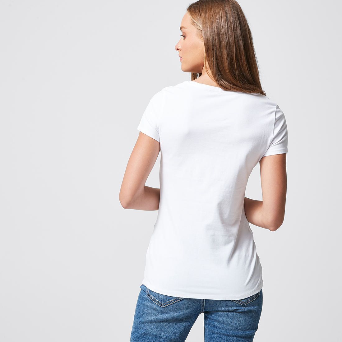 Organic Cotton Crew Neck T-Shirt - True 