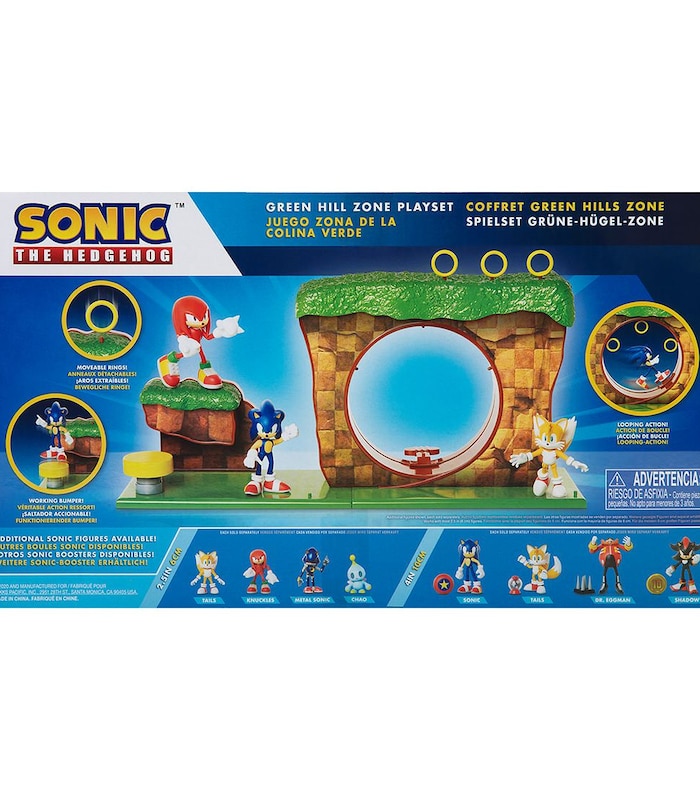 Sonic The Hedgehog Green Hill Zone Playset Target Australia Sonic The Hedgehog Green Hill Zone Playset Target Australia