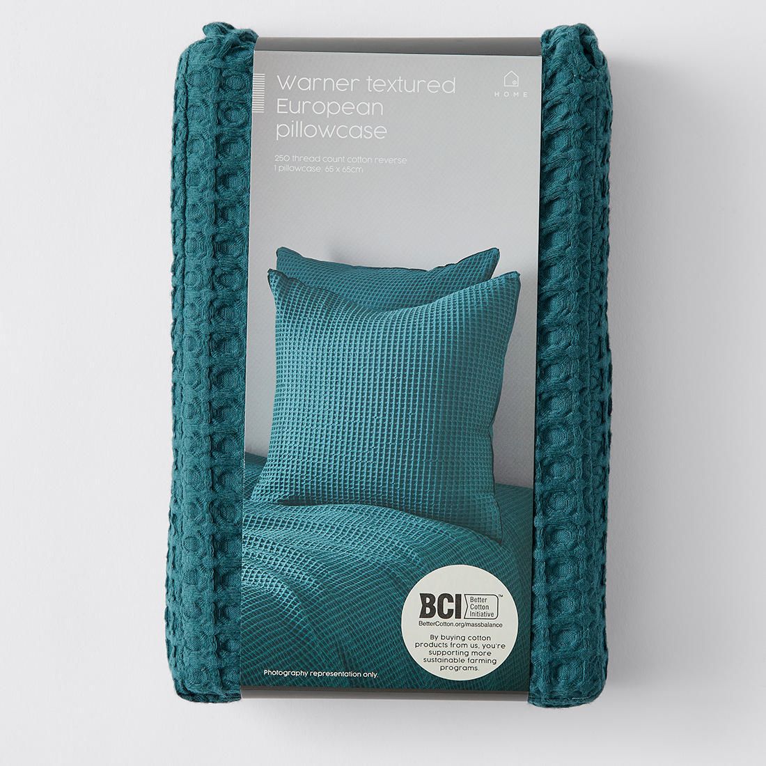 teal pillowcase