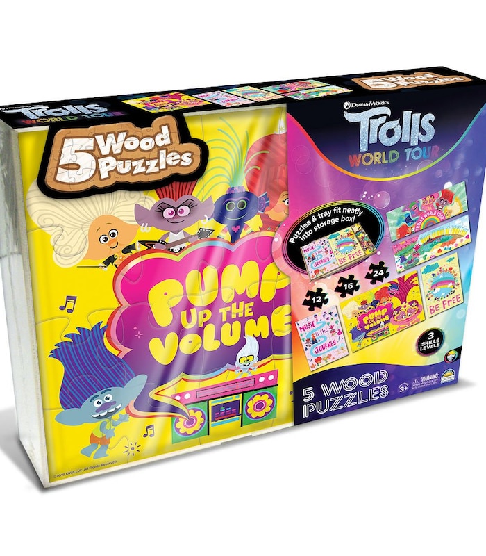 Licensed 5 Pack Wood Jigsaw Puzzles Assorted Target Australia