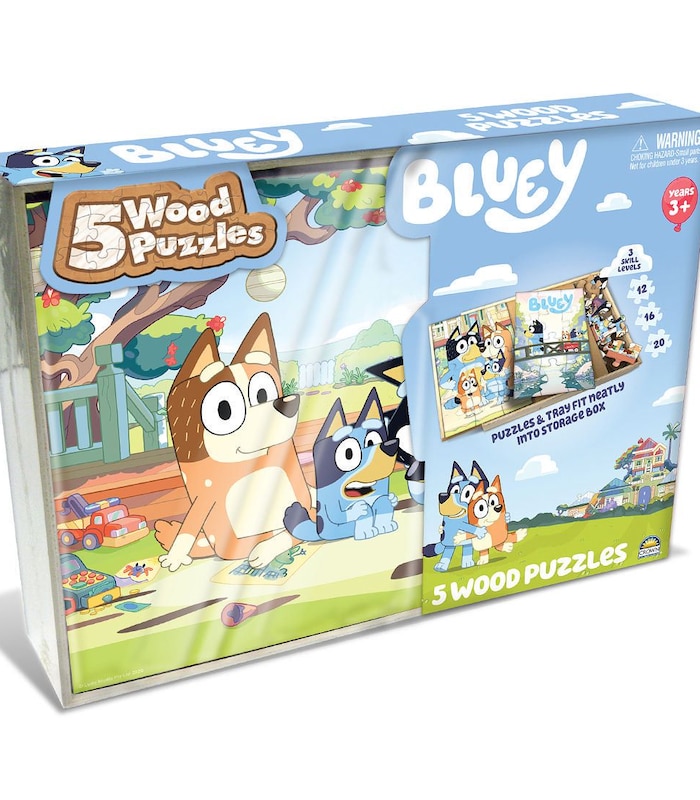 Licensed 5 Pack Wood Jigsaw Puzzles Assorted Target Australia
