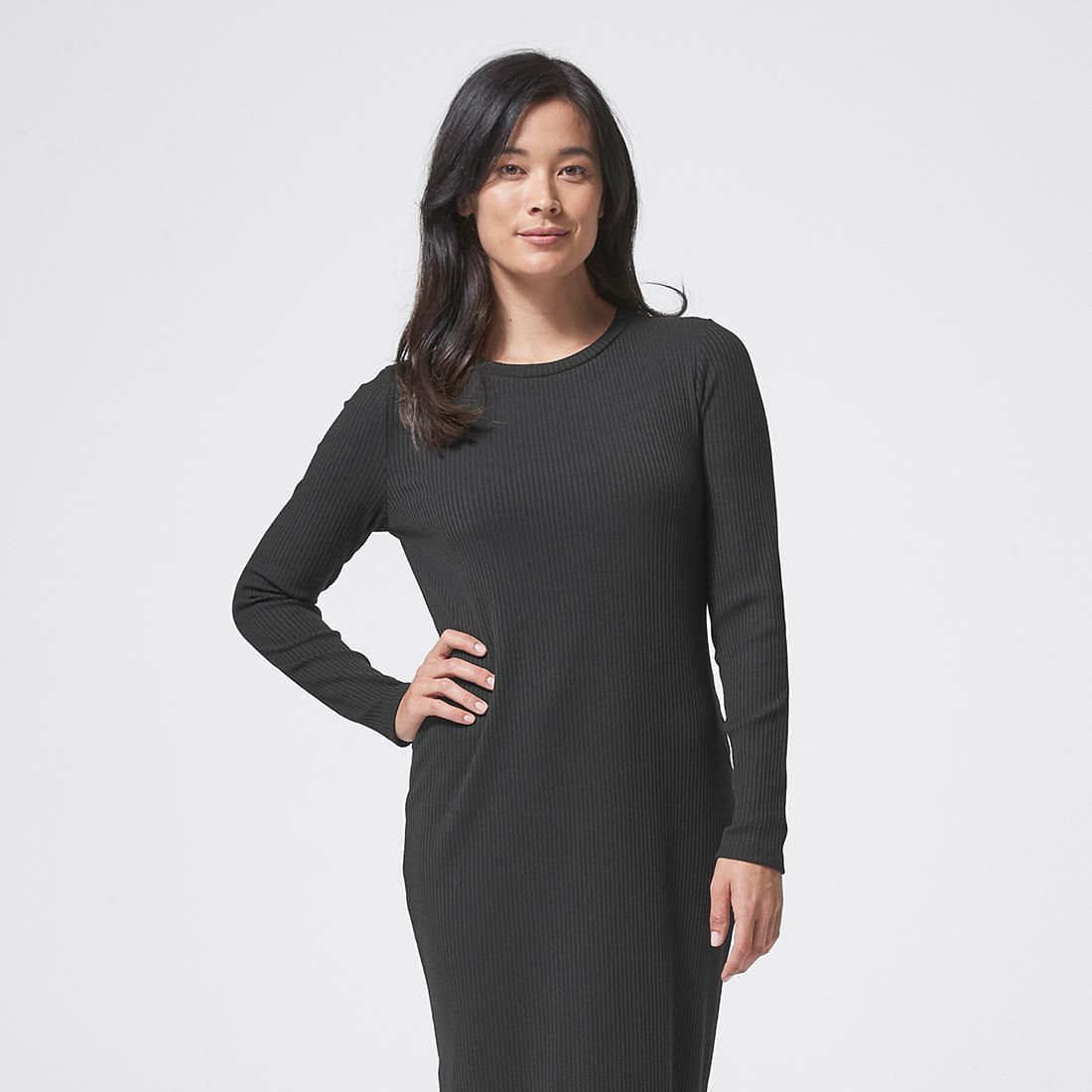Rib Midi Dress | Target Australia