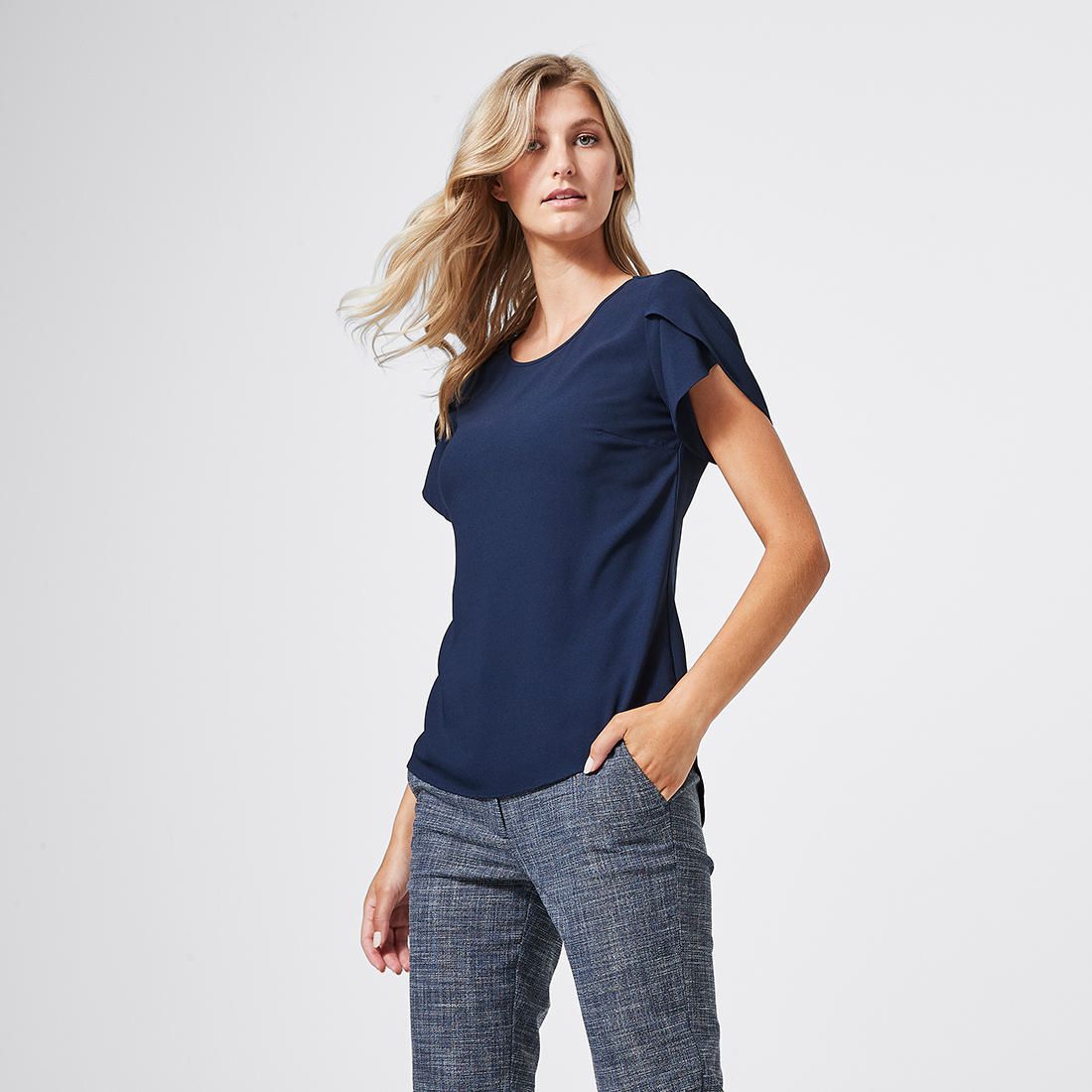 Preview Evie Tulip Sleeve Top | Target 