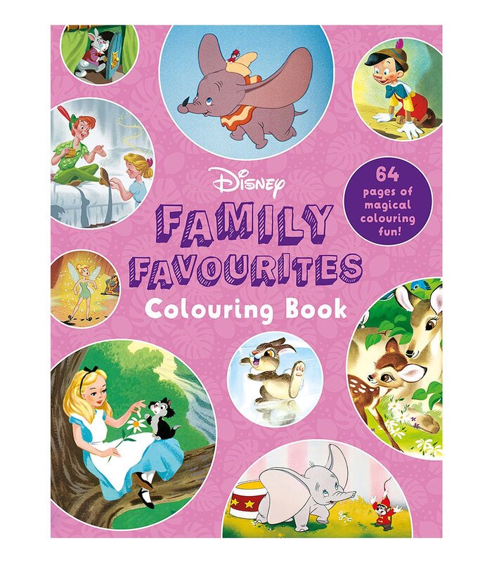 Disney Classic: Family Favourites Colouring Book