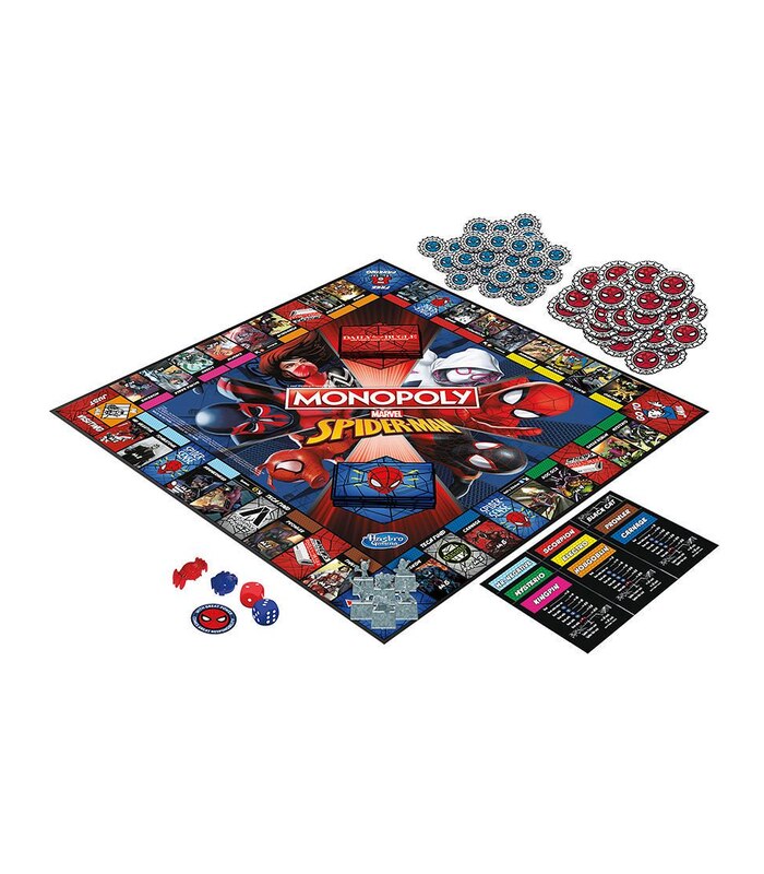 Monopoly Marvel Spider Man Edition Game Target Australia