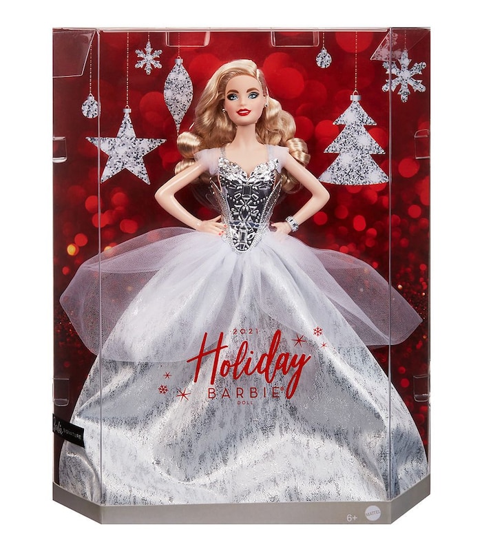 Christmas Barbie 2021 Barbie 2021 Holiday Barbie Doll Target Australia