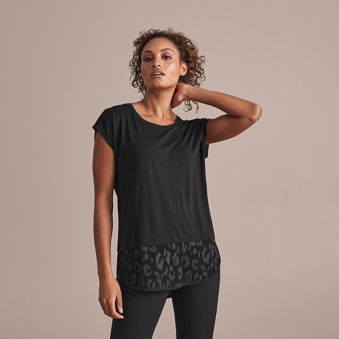 Active Cap Sleeve Mesh T-Shirt | Target 