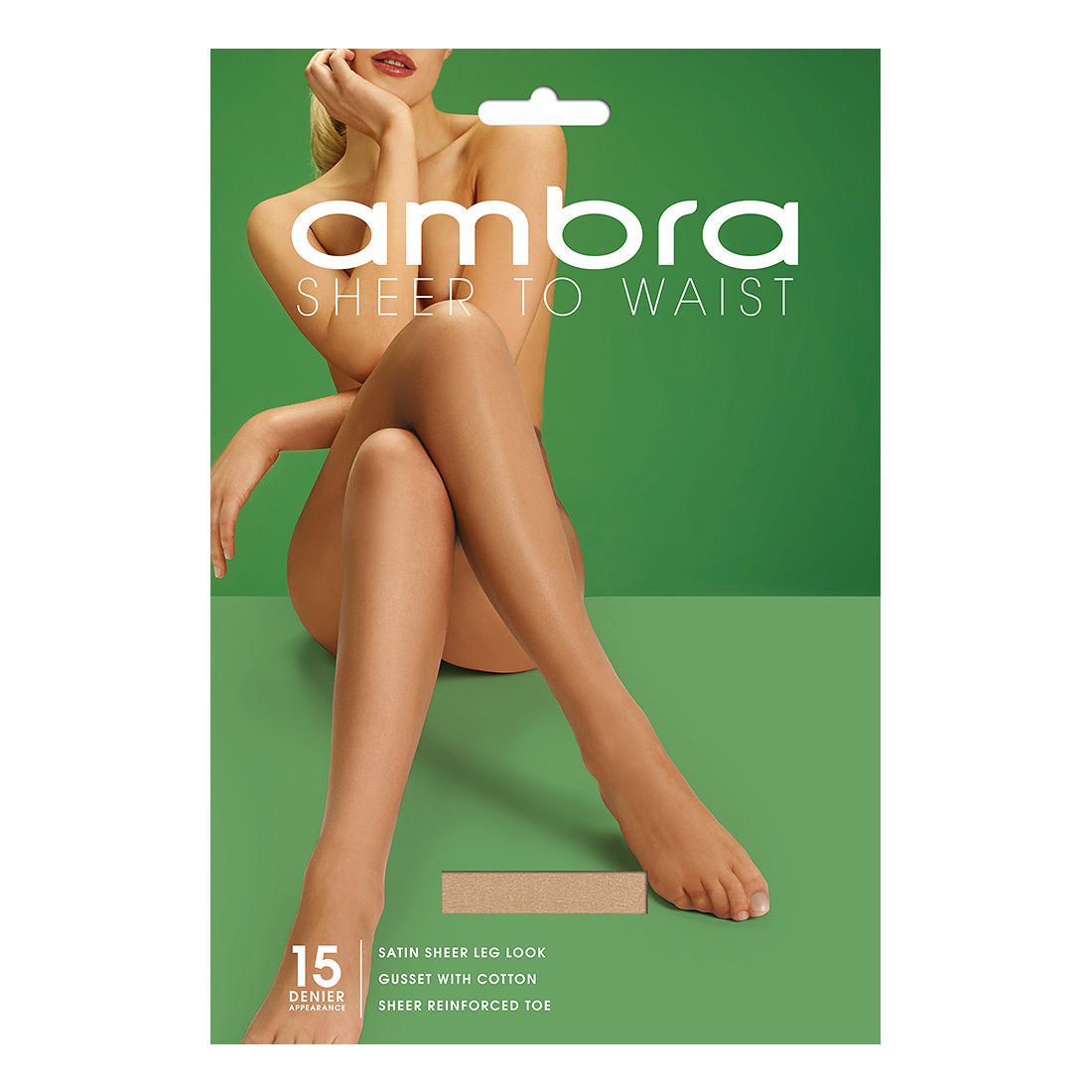 Ambra 1 Pack 15 Denier Sheer To Waist 