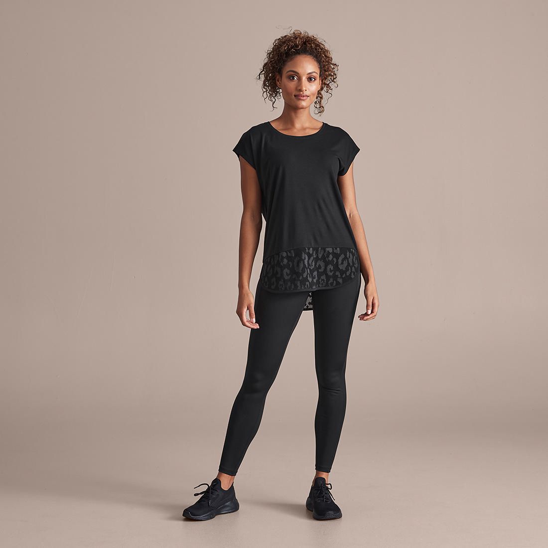 Active Cap Sleeve Mesh T-Shirt | Target 