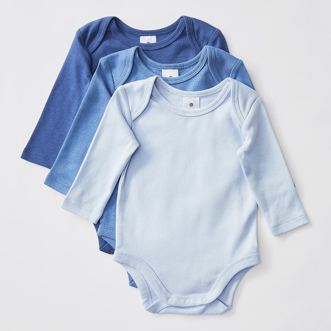 blue long sleeve bodysuit