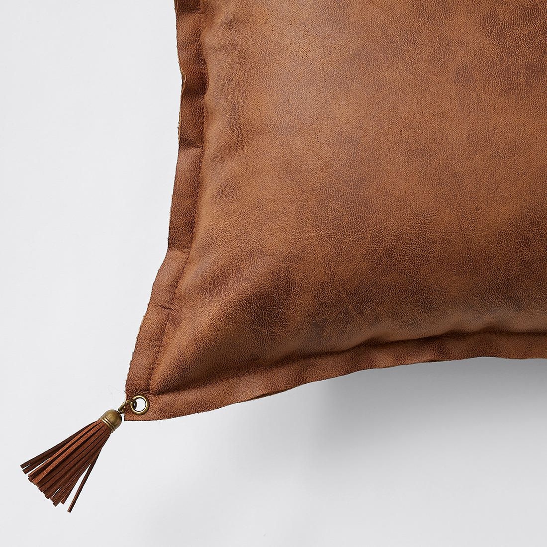 kali faux leather rectangle cushion target australia