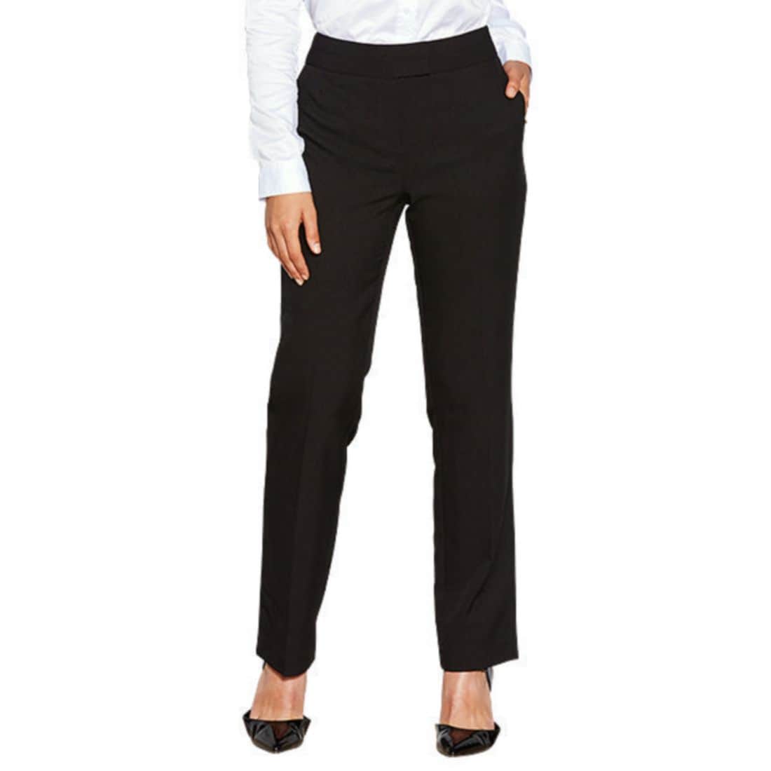 Tailored Straight Leg Bi-Stretch Pants 