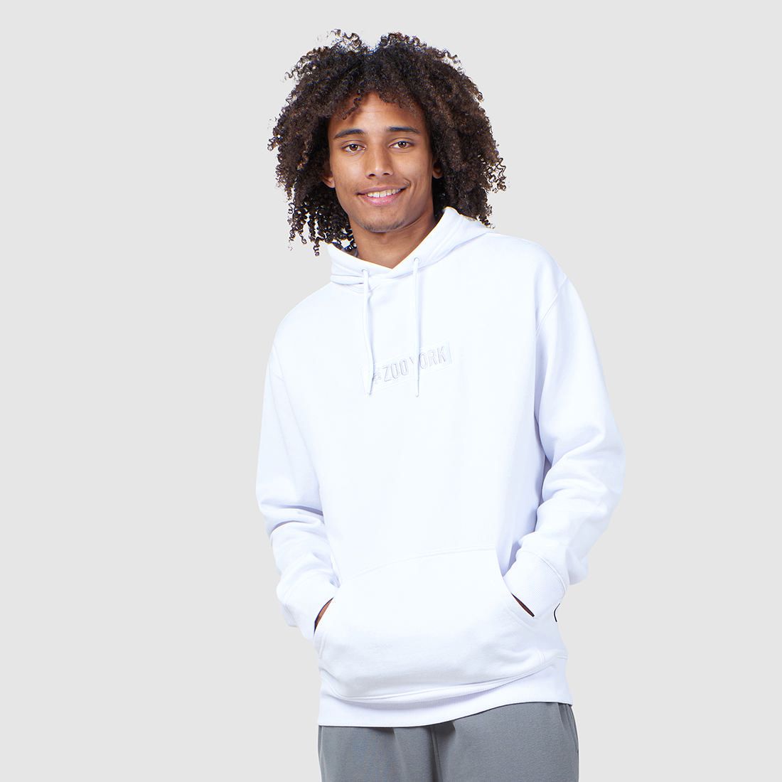 zoo york white hoodie