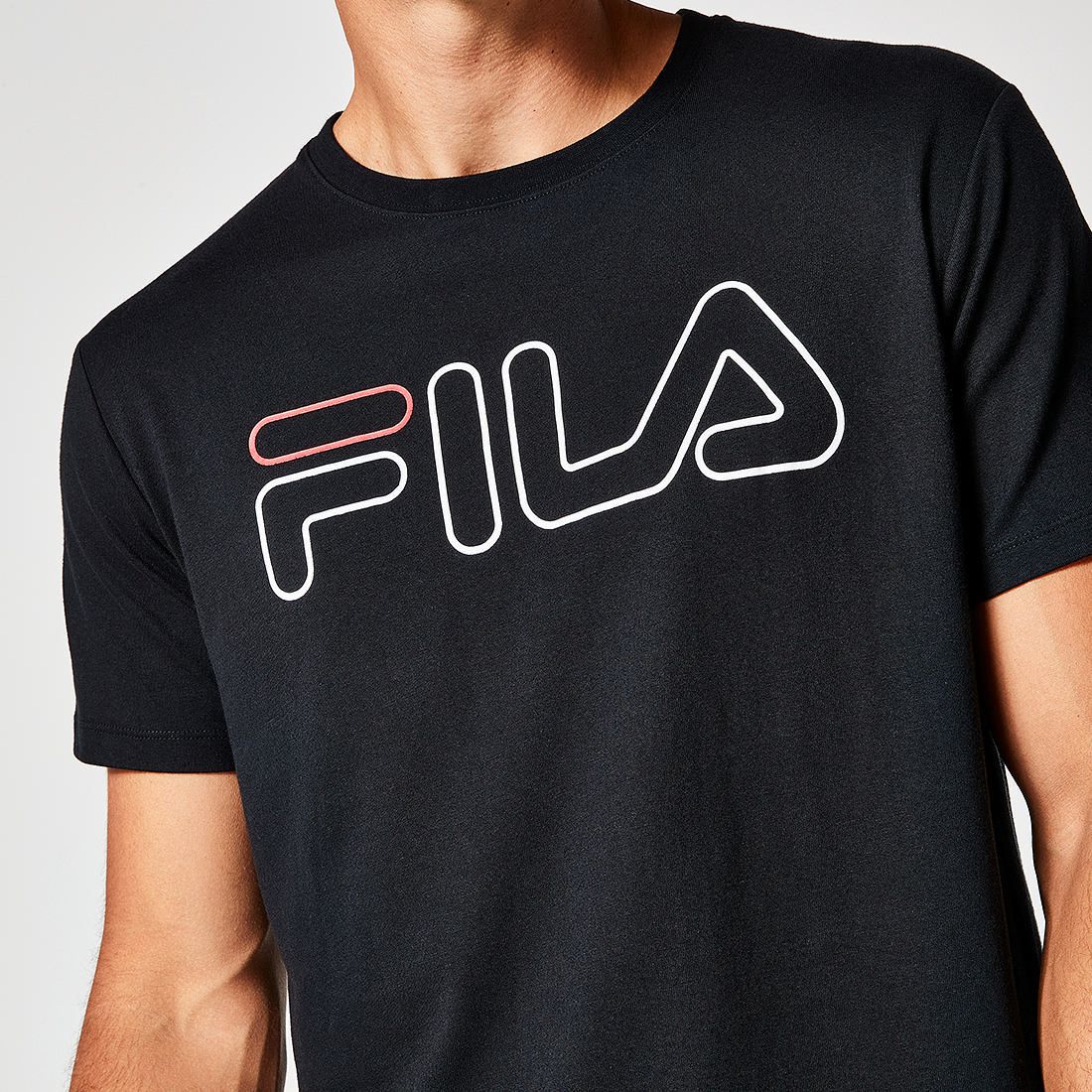 fila shirt black