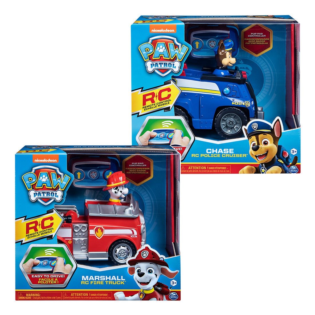 paw patrol remote fire truck