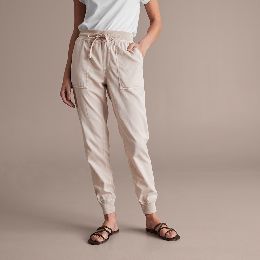Rib Waist Jogger Pants | Target Australia