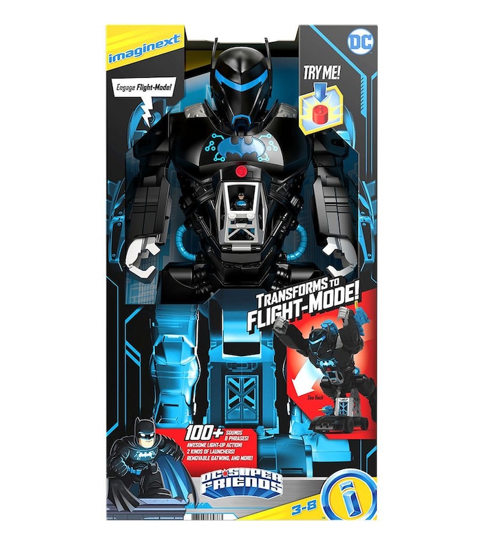 camuflaje Servicio Superposición Imaginext DC Super Friends Bat-Tech BatBot | Target Australia
