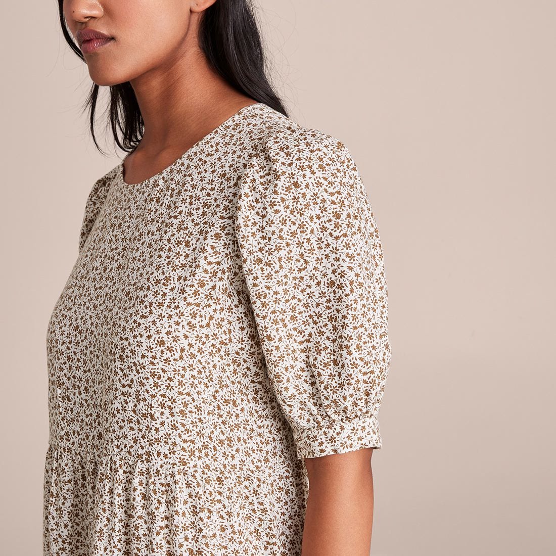 target linen tiered dress European Linen Tiered Midi Dress