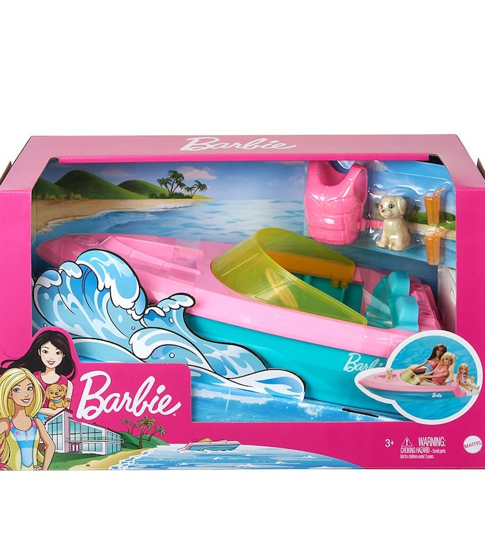 Patience Pearl Ampere Barbie Boat with Puppy and Themed Accessories | Target Australia