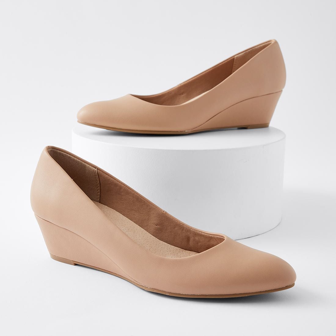 nude wedges australia