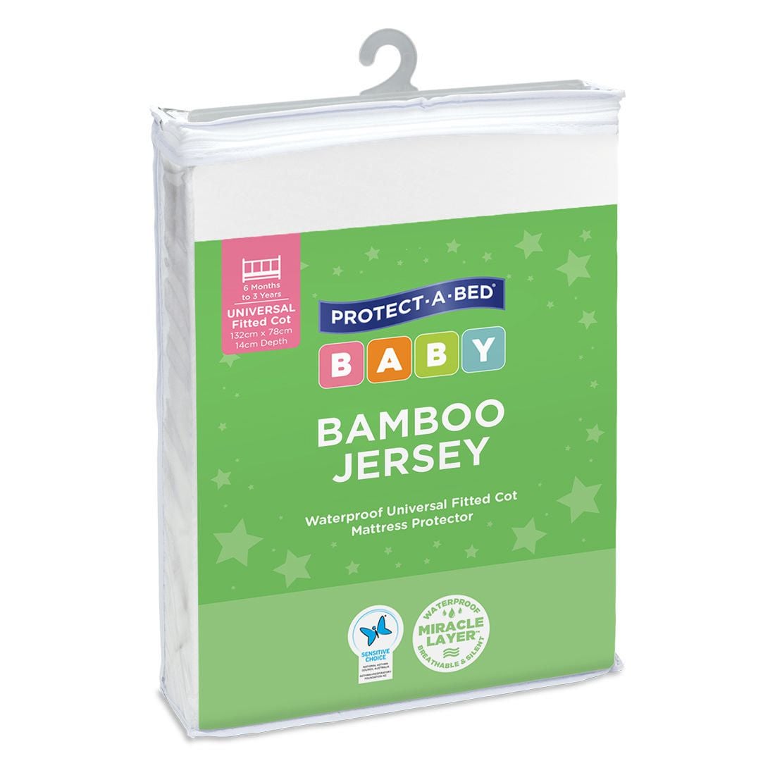 bamboo cot mattress protector