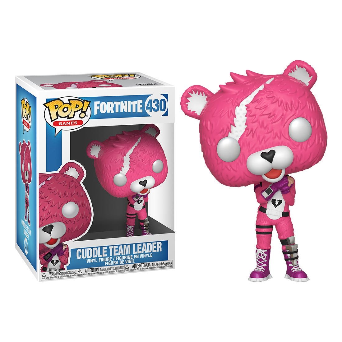 games vinyl figure fortnite cuddle team leader pop games vinyl figure - fortnite valentines day cards target