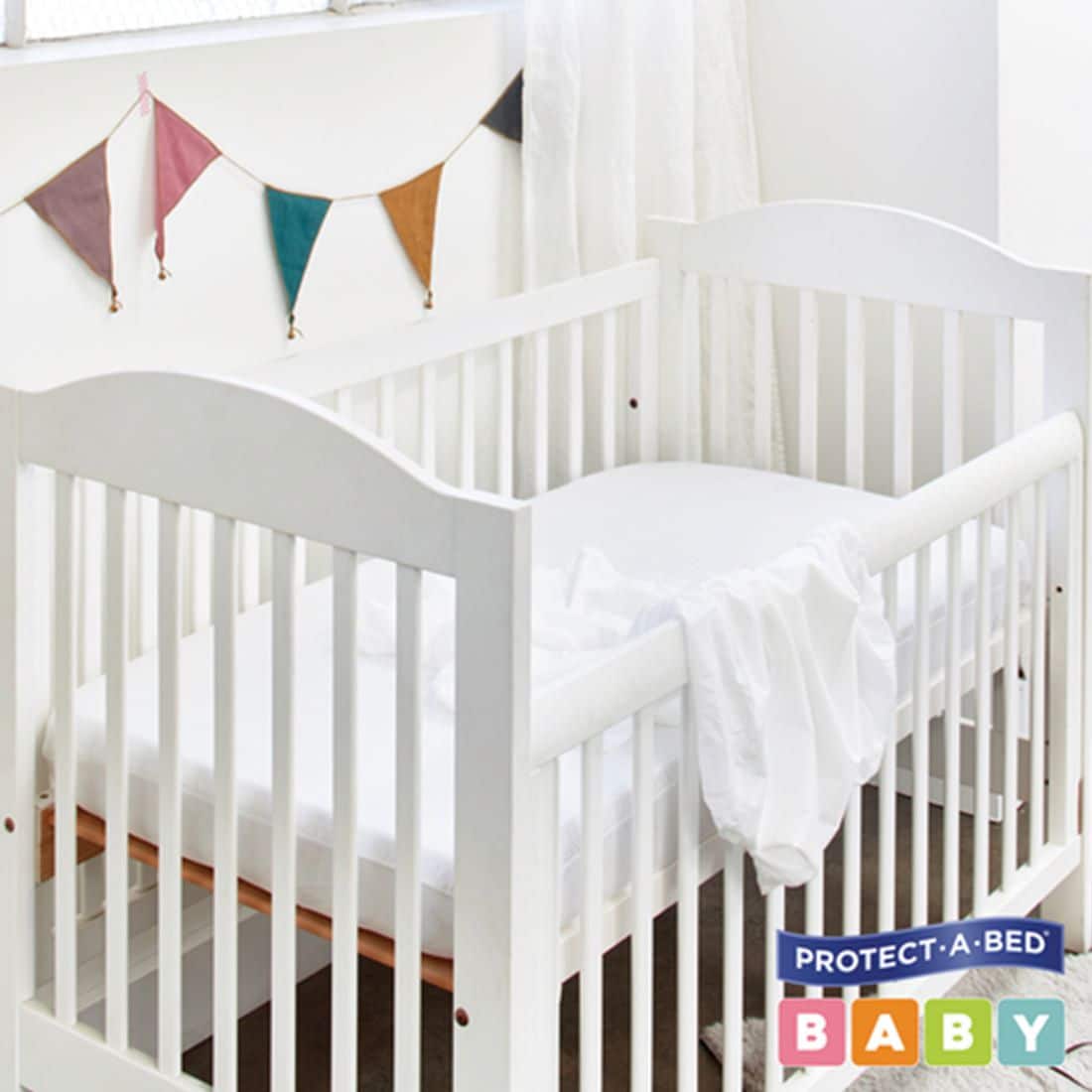 bamboo cot mattress protector