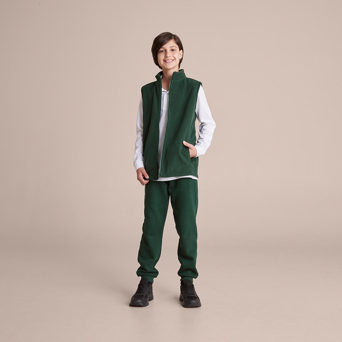 Polar Fleece School Vests - Bottle 