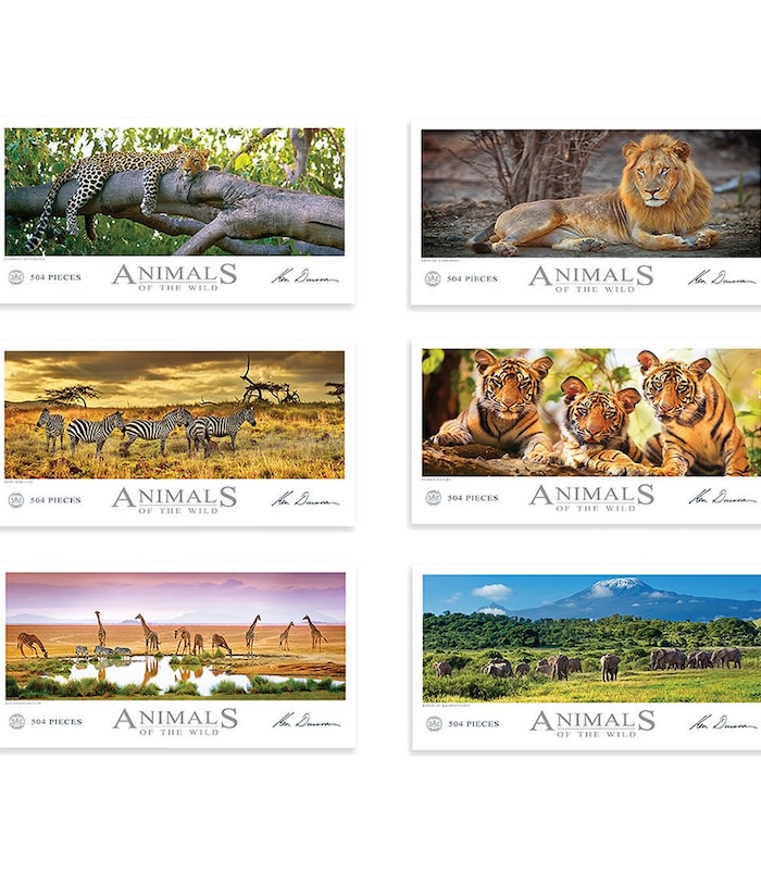 Animals Of The Wild Ken Duncan 504 Piece Jigsaw Puzzle Assorted Target Australia