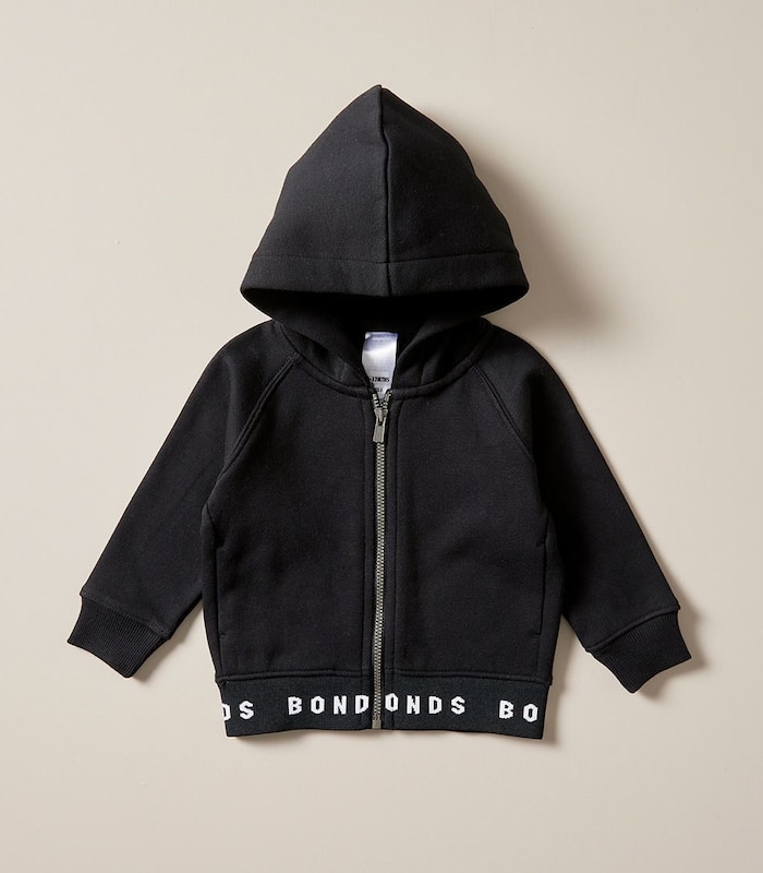 Bonds Baby Logo Fleece Zip Hoodie | Target Australia