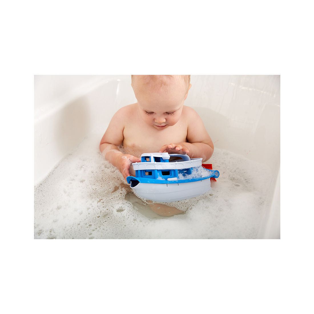 Toy top paddle boat