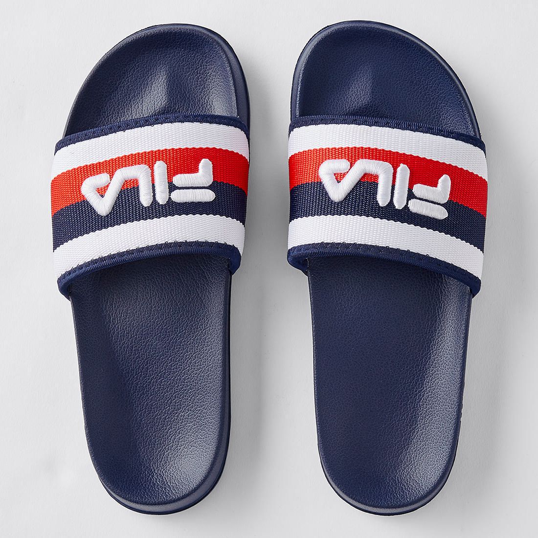 fila slides blue