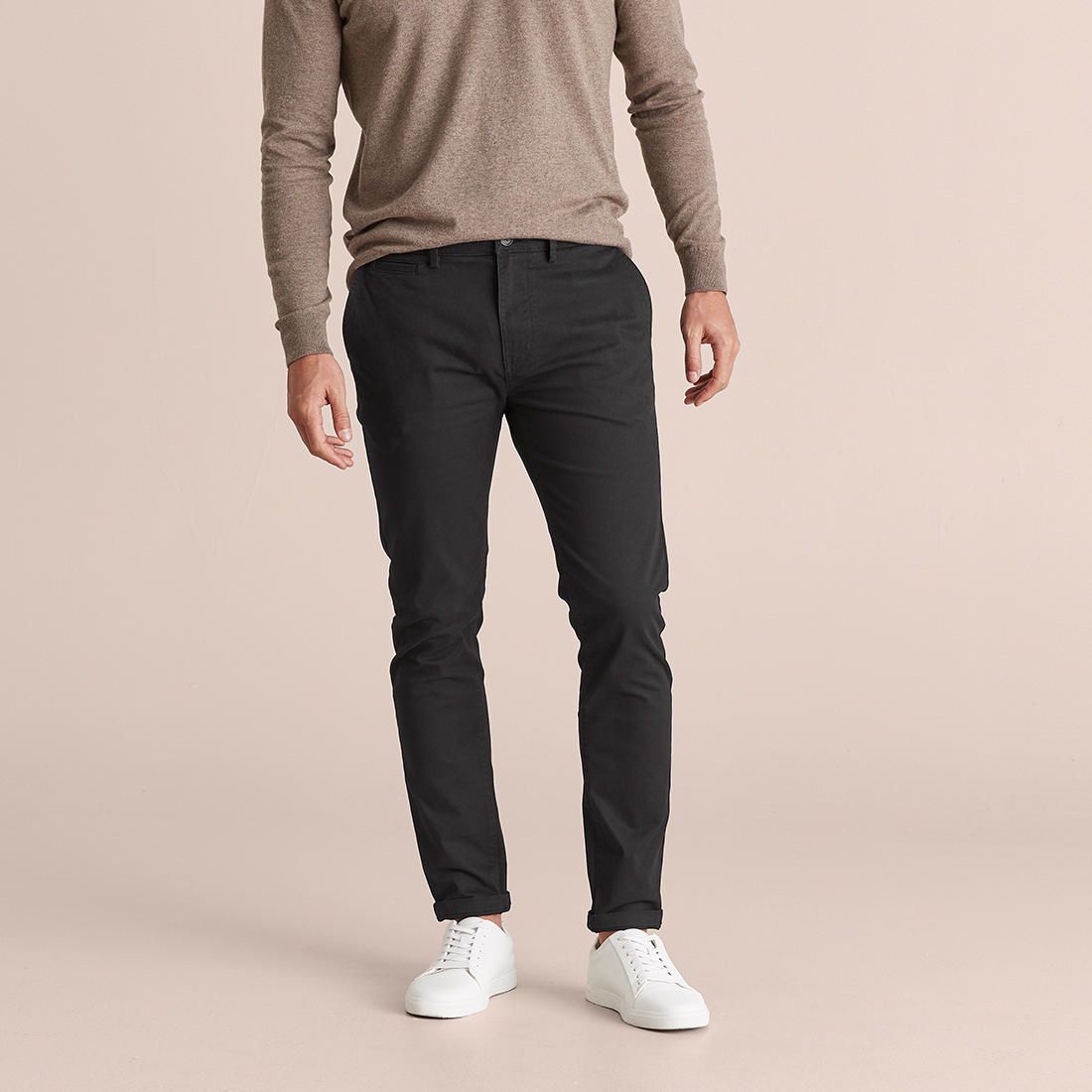 Slim Chino Pants - Black | Target Australia