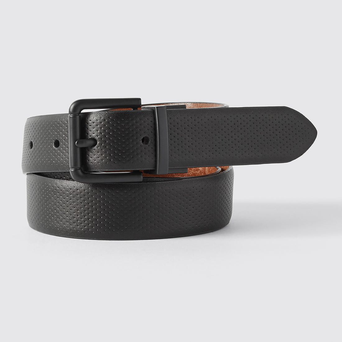 slim black belt