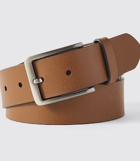 Antique Leather Buckle Belt