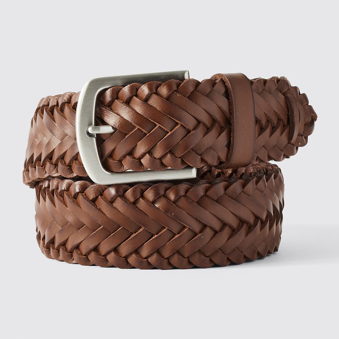 plaited belt
