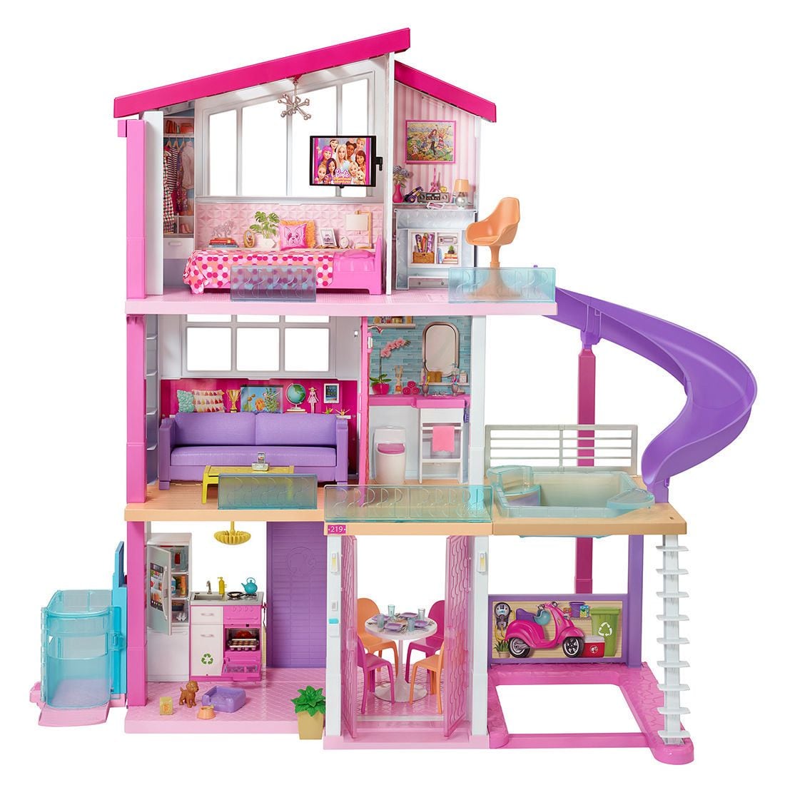 big w barbie doll house