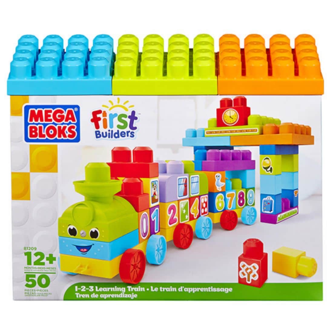 MEGA BLOKS First Builders 1-2-3 