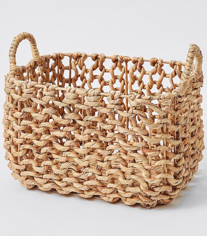 Open Weave Rectangular Storage Basket Medium Target Australia