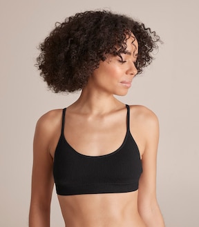 Ribbed Strappy Crop Top - Lily Loves