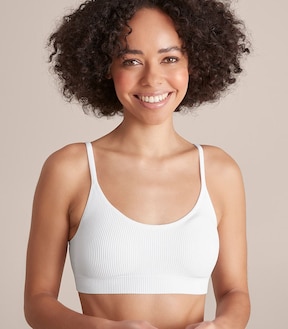 Ribbed Strappy Crop Top - Lily Loves