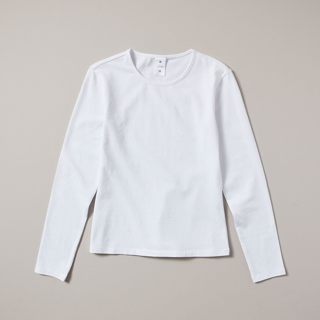 Essential Long Sleeve Top - White 