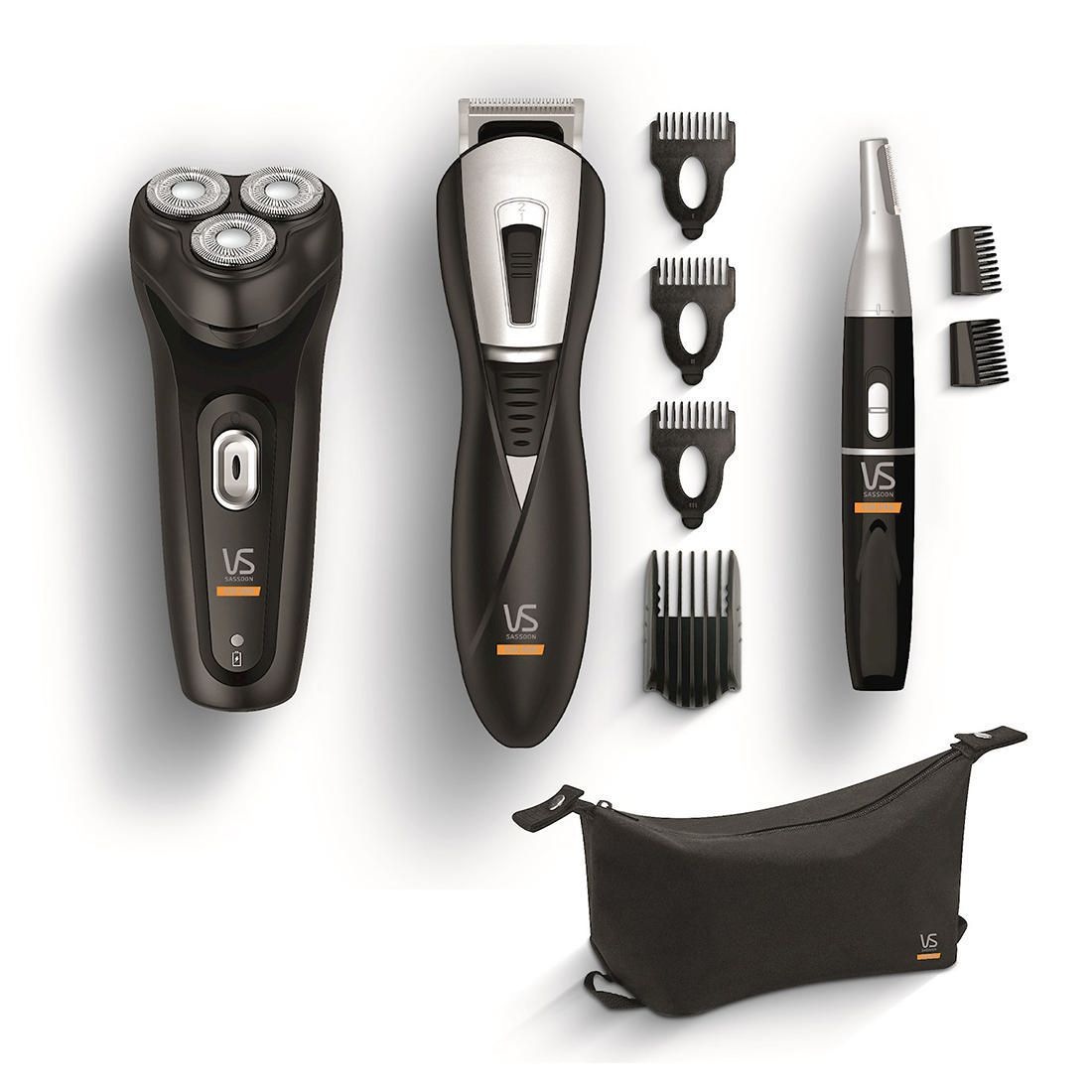 Vs Sassoon The Man Kit Black Grooming Set Vsmk20a Target Australia
