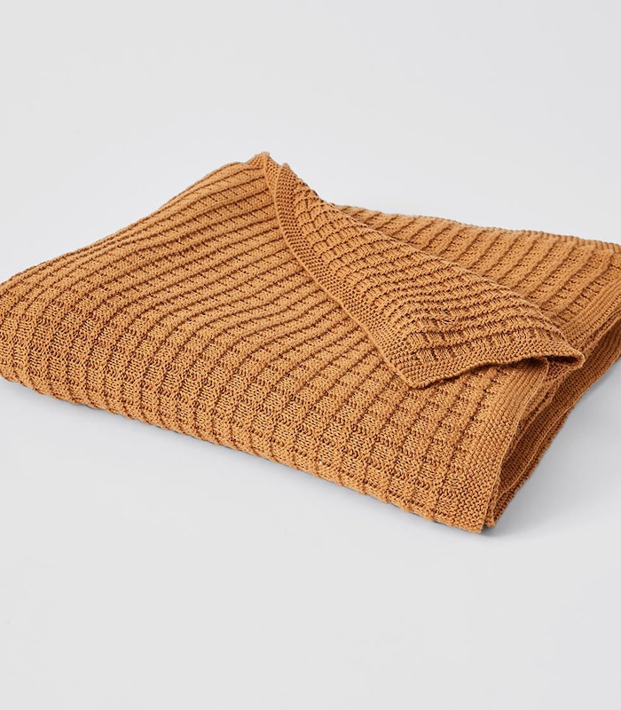 Hallie Knitted Throw Meerkat Target Australia